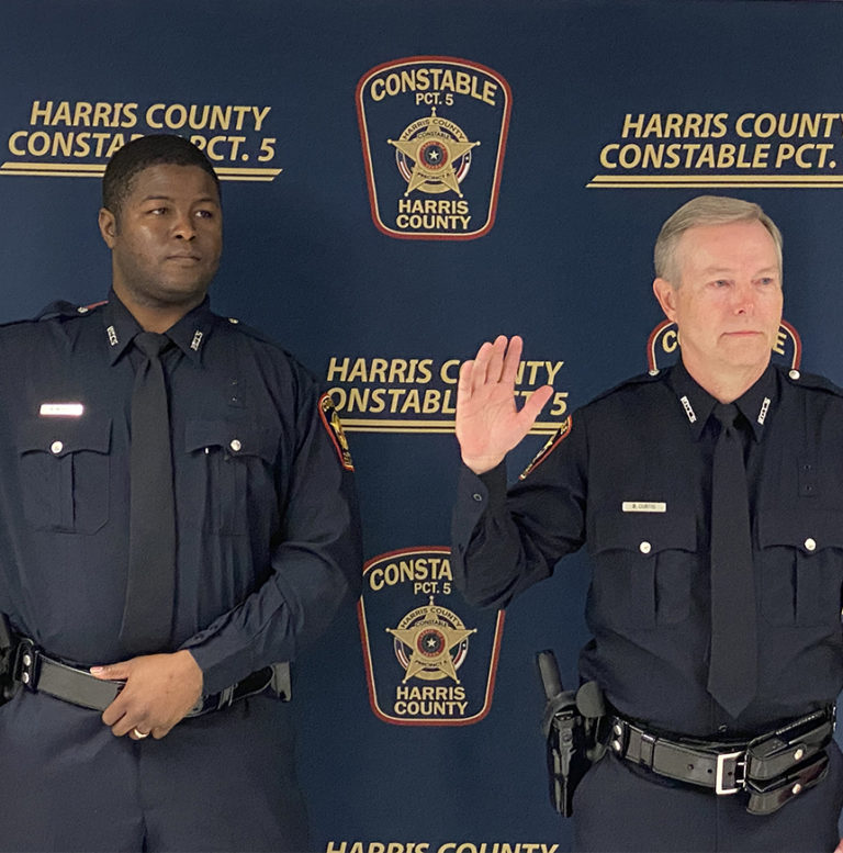 Deputy Curtis Swearing in Service